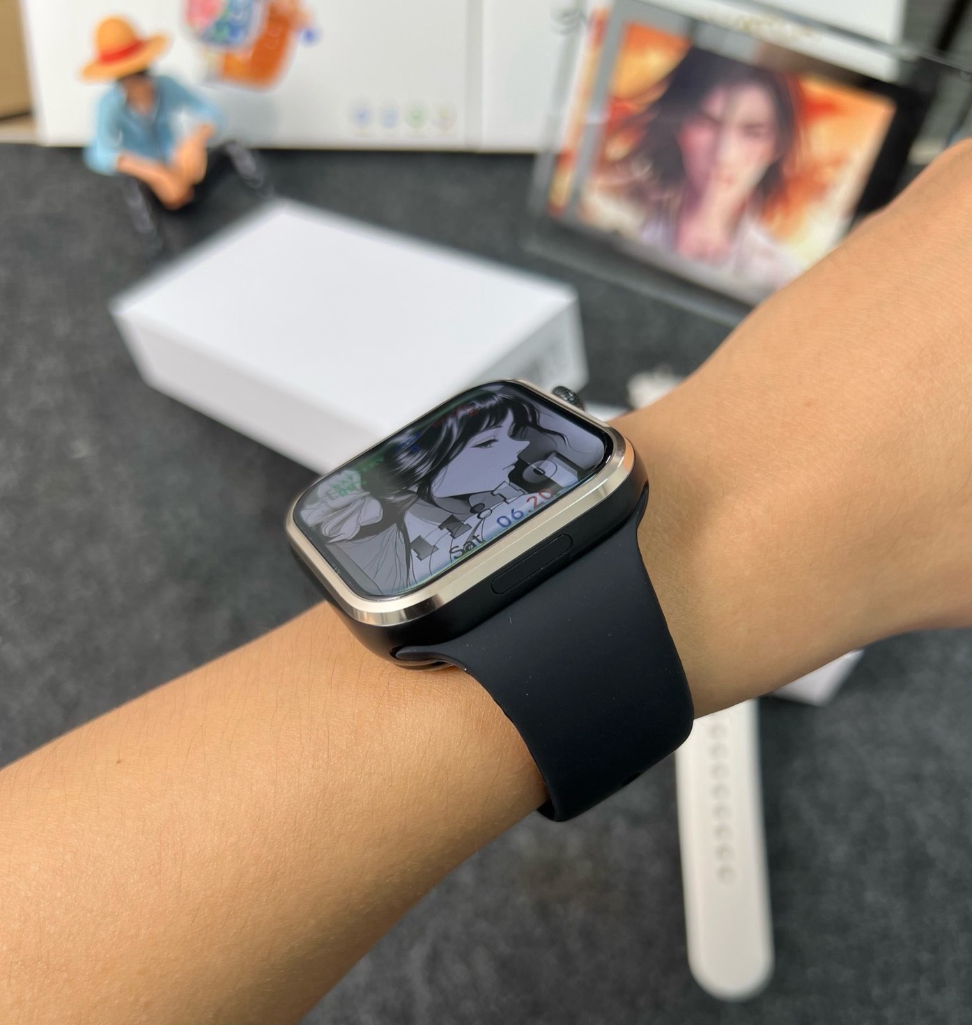 [Wide Screen M53Pro] W527 chip - đánh giá và giá Smartwatches
