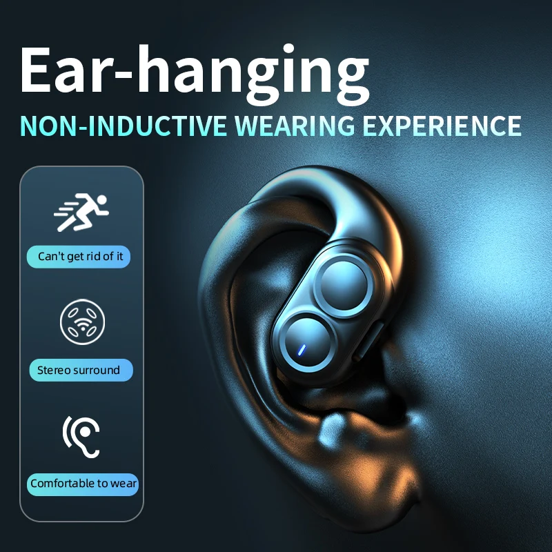 Wireless Bluetooth Headphones  - đánh giá và giá Open Ear Air Conduction Headphones