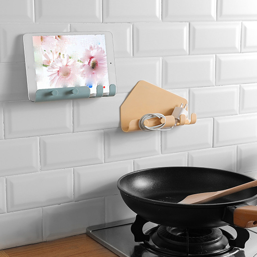 2Pcs Wall Phone Holder Sticky  - đánh giá và giá Tablets
