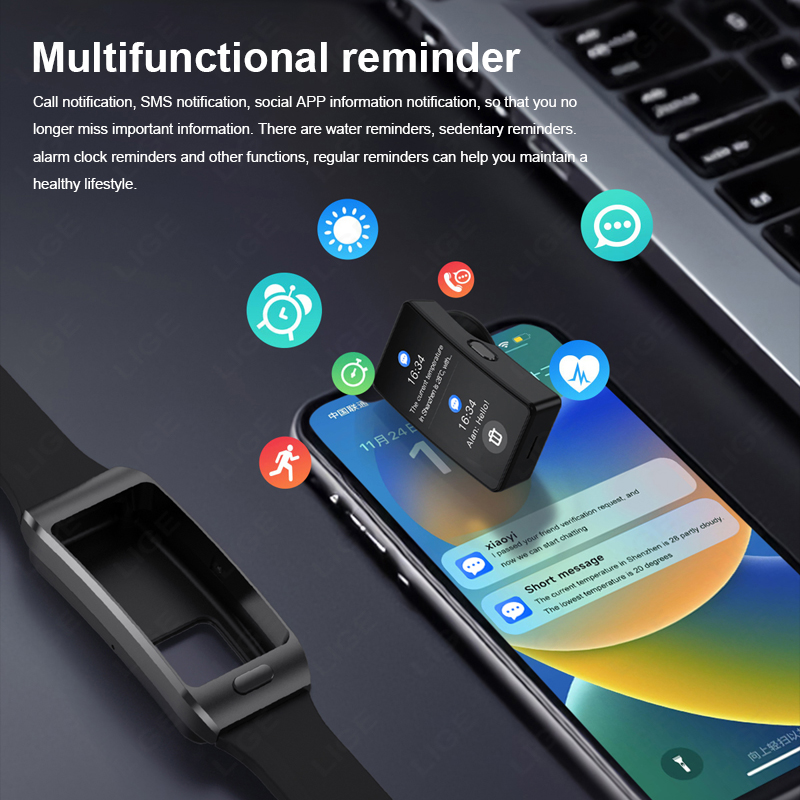 LIGE New Smart Watch Earbuds T - đánh giá và giá Tws Earbuds Bluetooth 5.3