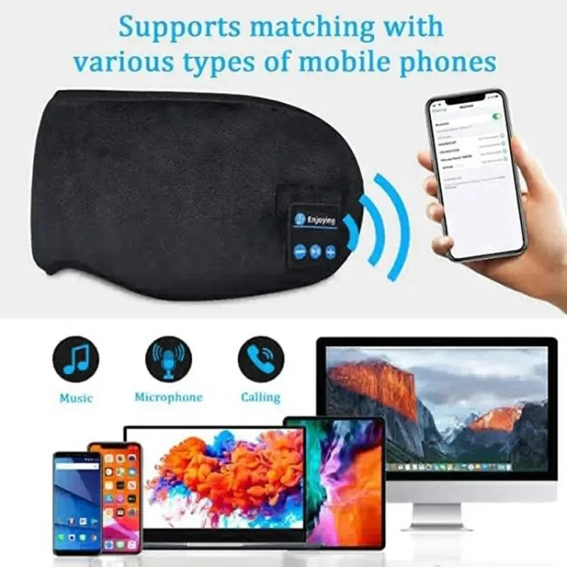 Wireless Bluetooth Sleep Headb - đánh giá và giá Sleep Mask Headphones Bluetooth