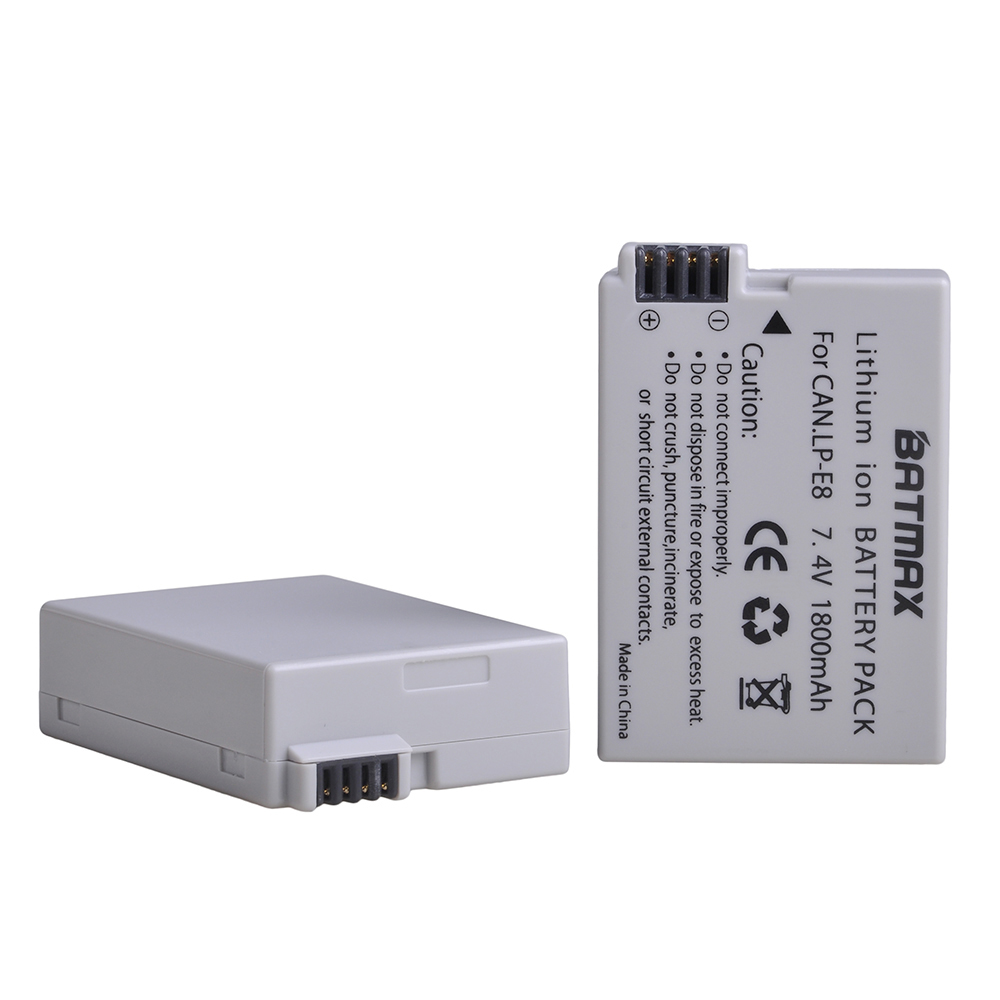 New LP-E8 Camera Battery for C - đánh giá và giá Drones