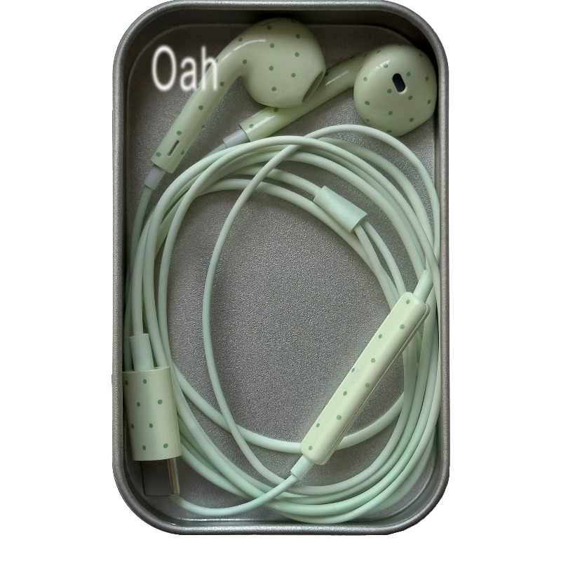 Oah Polka Dot Wired Earphones  - đánh giá và giá Headphones