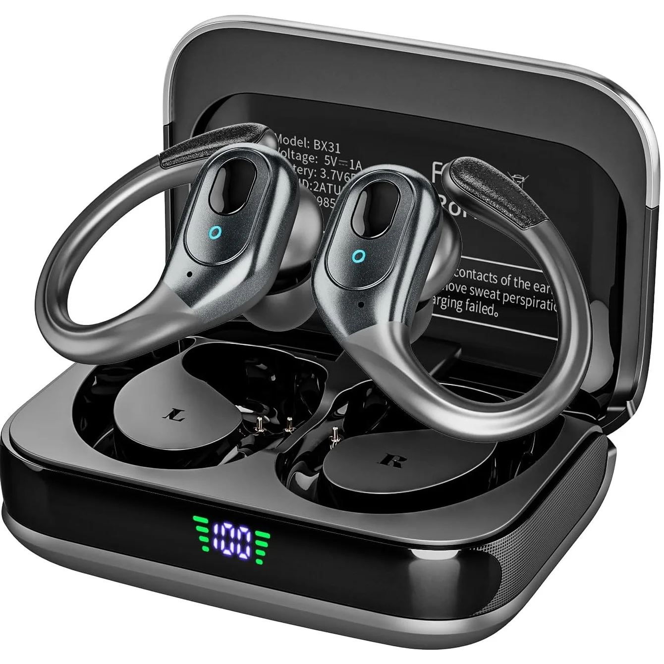 TWS Sports Earbuds Bluetooth 6 - đánh giá và giá Type C Wired Earphones With Mic