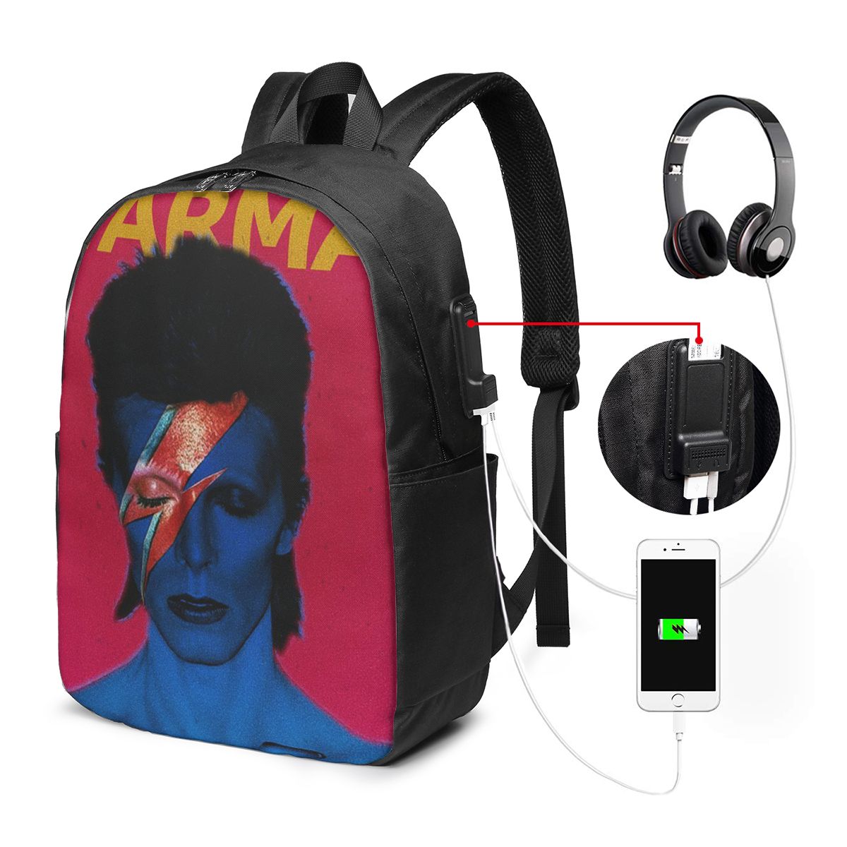 Davids Bowied Backpack Travel  - đánh giá và giá Laptops