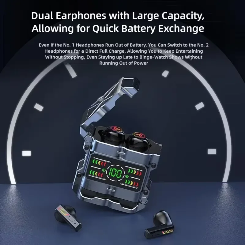 Mecha TWS Bluetooth 5.3 Gaming - đánh giá và giá Gaming Headset With Mic Rgb