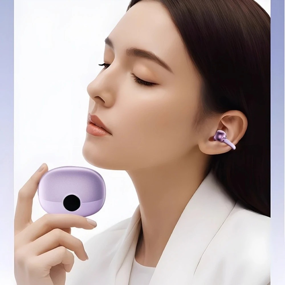 Wireless Clip‑On Earphones,  D - đánh giá và giá Open Ear Air Conduction Headphones