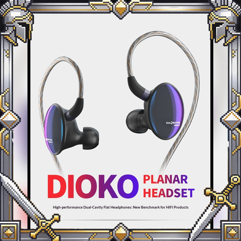 7Hz x Crinacle Dioko Planar Ma - đánh giá và giá Planar Magnetic Iem Earphones