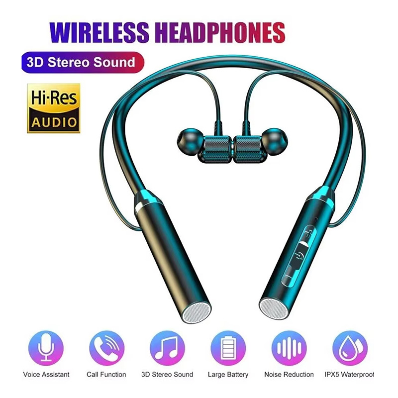 Bluetooth 5.0 Neckband Earphon - đánh giá và giá Magnetic Neckband Sports Earphones